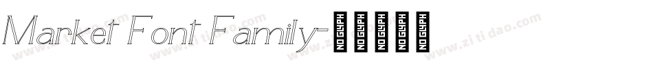 Market Font Family字体转换